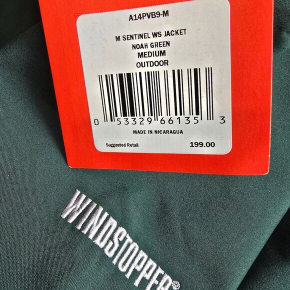 The North Face Sentinel Windstopper Jacket – Men’s Medium – Noah Green – $199 MS - Picture 7 of 7
